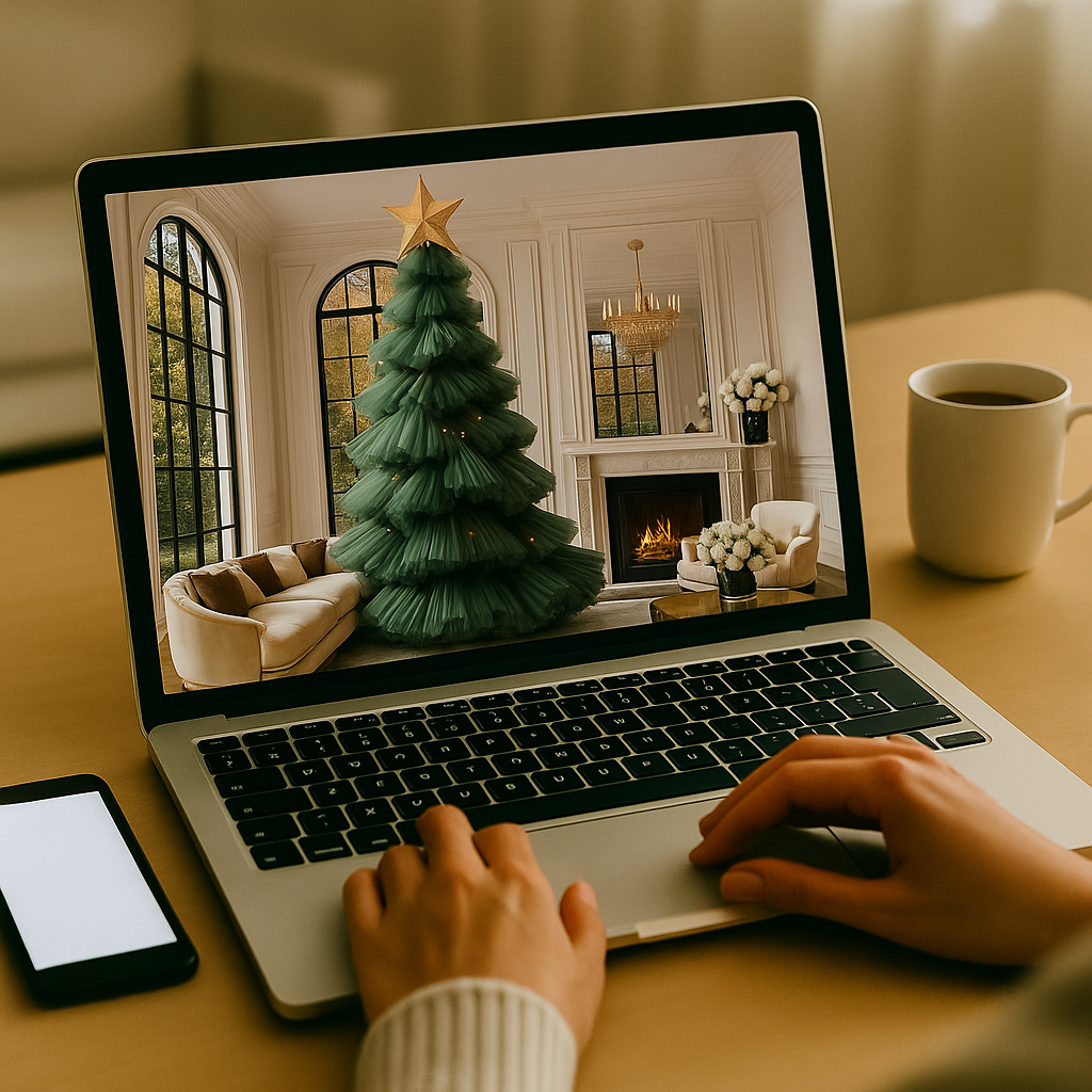 Virtual Holiday Interior Decorating
