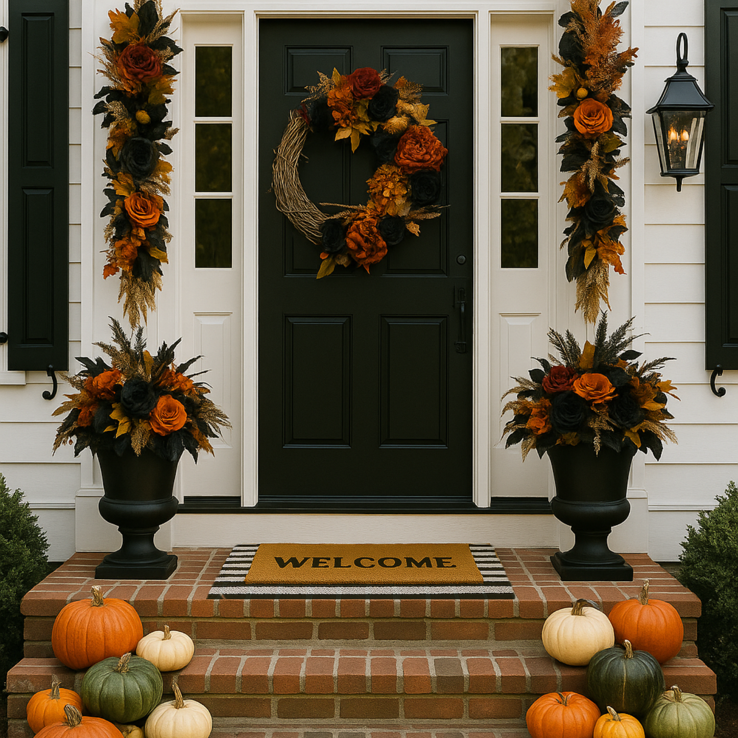 Custom Front Entryway Styling