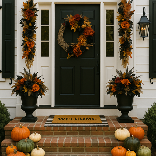 Custom Front Entryway Styling